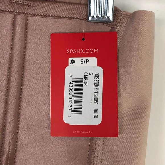 NEW SPANX Corseted High Waisted Short #HH11 - Picture 5 of 9